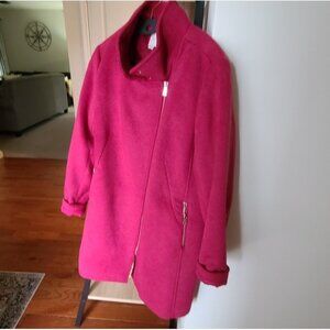 Loft funnel neck coat medium  nwts